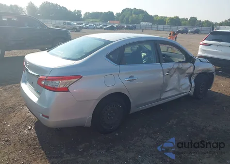 2014 Nissan Sentra S z USA, uszkodzony, nr VIN 3N1AB7AP5EL608659